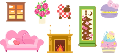 画像ギャラリー No.007のサムネイル画像 / 「ハローキティRun!Run!Run!」新機能「ルームコーデ」「フレンド訪問」が実装