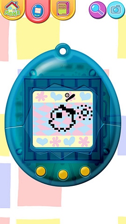 スマホで発見!!たまごっち