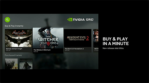 NVIDIA饦ɥॵӥGRID Game Streaming Serviceפ󶡳ϡSHIELD TabletPCबץ쥤ǽ