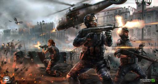 画像ギャラリー No.001のサムネイル画像 / Android版「モダンコンバット5」が最新Octa Core「MT6592」に最適化