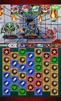 画像ギャラリー No.002のサムネイル画像 / パズルRPG「ナイトガンダム パズルヒーローズ」のAndroid版が配信に