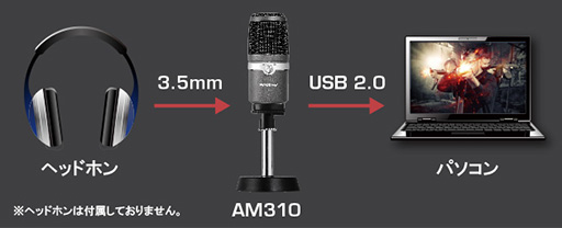  No.007Υͥ / AVerMedia¶USB³ޥAM310פȯ