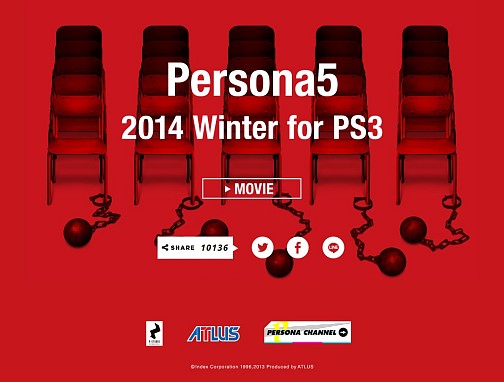 画像ギャラリー No.011のサムネイル画像 / 【速報】シリーズ最新作「ペルソナ5」発表。PS3向けに2014年冬発売予定