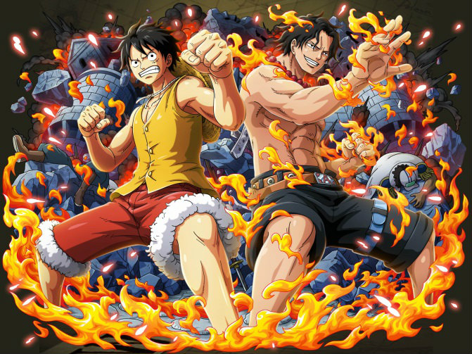 onepieceルフィエース】ヤマトルフィエース👹👒🔥 Riku∞ - 插图 ART