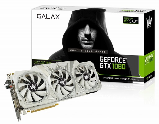 GALAXHOFץ꡼GTX 1080ɤȯ