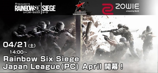 ֥쥤ܡå פRainbow Six Siege Japan League(PC) Aprilפ421˳