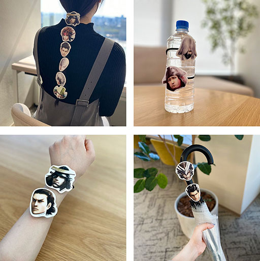 画像ギャラリー No.003のサムネイル画像 / 「戦国BASARA」の顔面ヘアゴムが登場!? 伊達政宗,真田幸村ら総勢24武将の顔がデザインされたインパクト抜群の商品