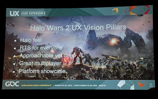 画像集 No.003のサムネイル画像 / ［GDC 2018］「Halo」らしいRTSを作る。「Halo Wars 2」開発にあたって立てられた目標とは
