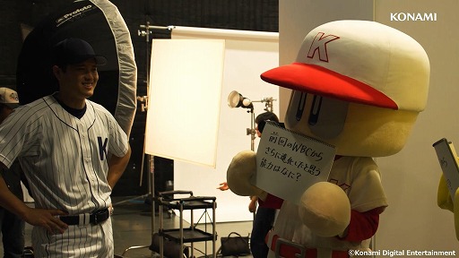 画像ギャラリー No.005のサムネイル画像 / 「プロ野球スピリッツA」イチローさん，ダルビッシュ有選手，大谷翔平選手が出演するWBC開幕記念CMを公開。メイキング映像も配信中