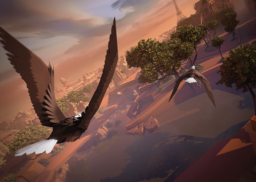 画像集 No.006のサムネイル画像 / ［GDC 2016］Ubisoft初のVRゲーム「Eagle Flight」は，後続のVRゲームデベロッパが学ぶべきマイルストーンに？