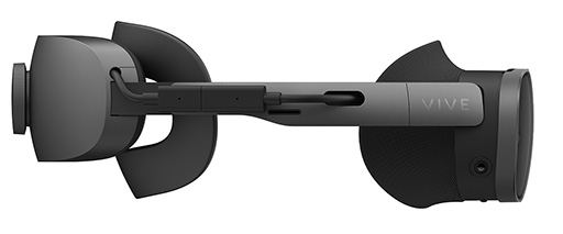 画像集 No.008のサムネイル画像 / HTC，新型HMD「VIVE XR Elite」を発表。バッテリーを外してメガネ型HMDとしても利用できる