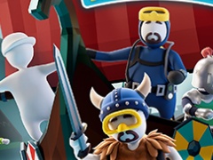 ふにゃふにゃ協力アクション「Human Fall Flat」，バイキングな新レベルを追加。「デイヴ・ザ・ダイバー」とのコラボも