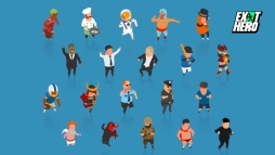 画像ギャラリー No.006のサムネイル画像 / 脱出パズルアクションゲーム「エグジットヒーロー（Exit Hero）」が配信中