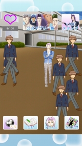 画像ギャラリー No.003のサムネイル画像 / スマホ向けアプリ「学園ハンサム育成ゲーム 〜美剣咲夜のサッカー世界に広めたい〜」事前登録受付が開始