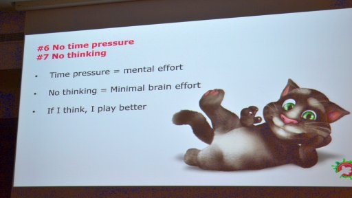 画像ギャラリー No.008のサムネイル画像 / 世界的なヒット作となった放置型ペット育成ゲーム「My Talking Tom」制作チームが語る,ヒットするカジュアルゲームにおける“7つの掟”