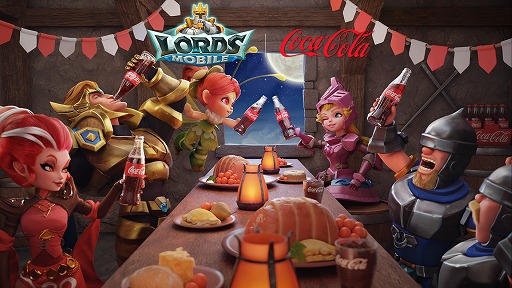 画像ギャラリー No.001のサムネイル画像 / 「ロードモバイル」×「コカ・コーラ」コラボが開催中。限定アイコンや限定刺繍アートワークなどが当たるチャレンジ企画を実施