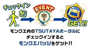 画像ギャラリー No.002のサムネイル画像 / 「モンクエ」でバッジを集めるとTポイントと交換できるキャンペーンが実施中