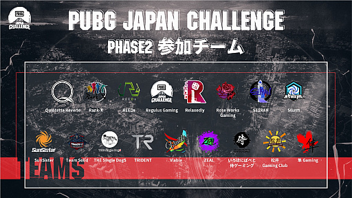 #001Υͥ/PUBG JAPAN CHALLENGE Phase2פνоۿ󤬸
