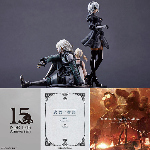 画像ギャラリー No.009のサムネイル画像 / 「NieR」シリーズ15周年記念「NieR Series 15th Anniversary BOX」を2026年2月28日に発売。スタチューフィギュア,CD,書籍を同梱