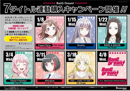 BanG Dream!ס˥ϢCD7礬Ϣ³ǥ꡼ͽ