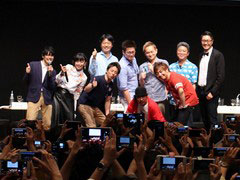 「FF30周年×横浜スペシャル生放送」をレポート。8人のFFシリーズプロデューサー＆ディレクターが，その展望や思い出を語った