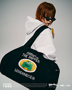 画像ギャラリー No.037のサムネイル画像 / アパレルブランド「WIND AND SEA」と「パラッパラッパー」がコラボ。ゲームの30周年記念コレクションを2月13日に先行発売