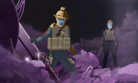 画像ギャラリー No.042のサムネイル画像 / 「真・女神転生 DEEP STRANGE JOURNEY」4人の調査隊メンバーや謎の少女アレックス，新悪魔アモンの情報が公開。最新スクリーンショットも