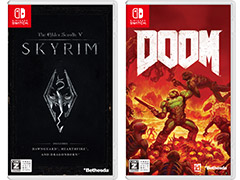 Nintendo Switch向け「TESV: Skyrim」は2018年2月1日，「DOOM」は3月1日にそれぞれ発売へ。いずれもCEROレーティングはZ