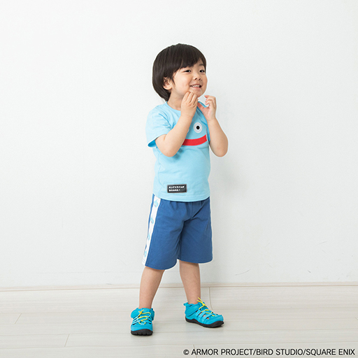 画像ギャラリー No.004のサムネイル画像 / 「ドラクエベビー&キッズ」から,かわいらしいスライムのロンパースが新登場。フィットオールや半袖Tシャツなどの新商品も販売に