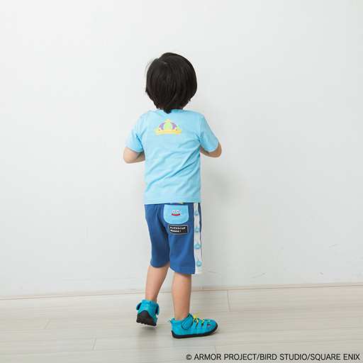 画像ギャラリー No.006のサムネイル画像 / 「ドラクエベビー&キッズ」から,かわいらしいスライムのロンパースが新登場。フィットオールや半袖Tシャツなどの新商品も販売に