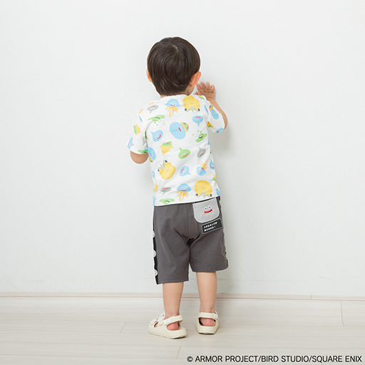 画像ギャラリー No.009のサムネイル画像 / 「ドラクエベビー&キッズ」から,かわいらしいスライムのロンパースが新登場。フィットオールや半袖Tシャツなどの新商品も販売に