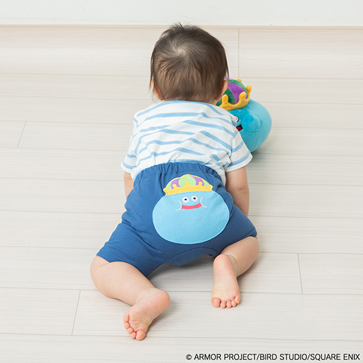 画像ギャラリー No.015のサムネイル画像 / 「ドラクエベビー&キッズ」から,かわいらしいスライムのロンパースが新登場。フィットオールや半袖Tシャツなどの新商品も販売に