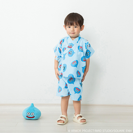 画像ギャラリー No.028のサムネイル画像 / 「ドラクエベビー&キッズ」から,かわいらしいスライムのロンパースが新登場。フィットオールや半袖Tシャツなどの新商品も販売に