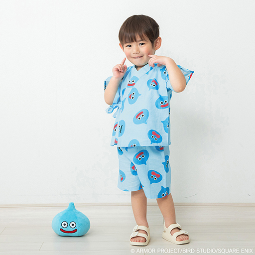 画像ギャラリー No.029のサムネイル画像 / 「ドラクエベビー&キッズ」から,かわいらしいスライムのロンパースが新登場。フィットオールや半袖Tシャツなどの新商品も販売に