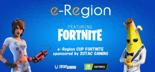 ZOTACFortniteפΥ饤e-Region CUP FORTNITEפ˶