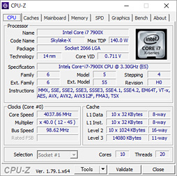  No.007Υͥ / 1020åбSkylake-XCore i9-7900Xǽ®