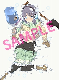 画像ギャラリー No.019のサムネイル画像 / 「PEACH BALL 閃乱カグラ」,店舗別購入特典描き下ろしイラスト&挿入歌2種が公開に