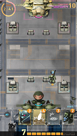 画像ギャラリー No.006のサムネイル画像 / 「機動戦士ガンダム 即応戦線」プレイレポート。一年戦争にスポットを当てた,手のひらで繰り広げられるリアルタイム戦略バトルを紹介