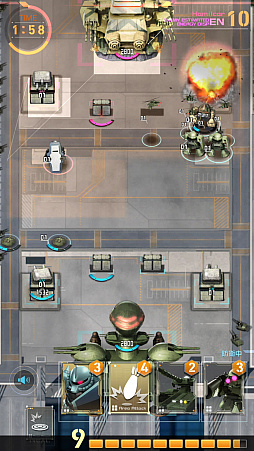 画像ギャラリー No.012のサムネイル画像 / 「機動戦士ガンダム 即応戦線」プレイレポート。一年戦争にスポットを当てた,手のひらで繰り広げられるリアルタイム戦略バトルを紹介