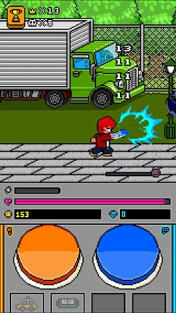 画像ギャラリー No.010のサムネイル画像 / P(パンチ)とK(キック)で敵をやっつけろ! iOS向けアクションゲーム「PPKP」を紹介する「(ほぼ)日刊スマホゲーム通信」第1512回