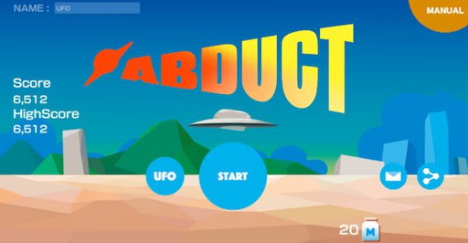 Abduct.ioפFacebookGames󶡳ϡ֥󤷤ʪǷ礦STG