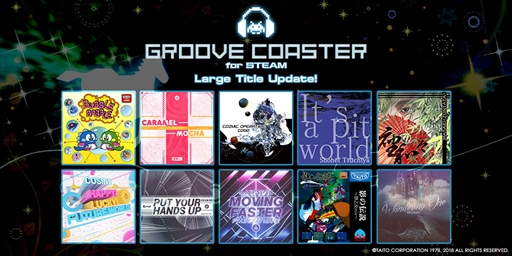 SteamǡGROOVE COASTERסϿڶʤ10ɲä緿åץǡȤ912˼»ܡåƥȤγŤ