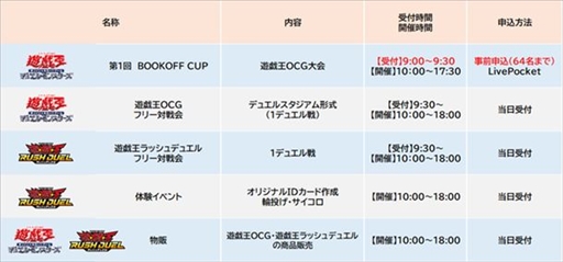 画像集#002のサムネイル/ブックオフ，トレーディングカードゲームイベント「BOOKOFF Fes.2022 in Sapporo」を6月18日に開催