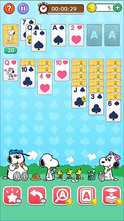 スヌーピー ソリティア