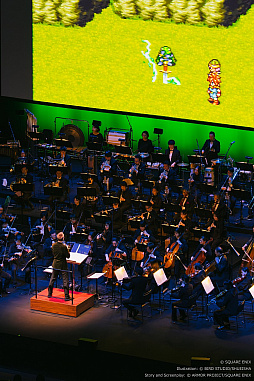 画像ギャラリー No.008のサムネイル画像 / 「クロノ・トリガー Orchestra Concert 時を超える旋律」レポート。クロノ達の冒険を，オーケストラ演奏と映像で追体験できる公演に