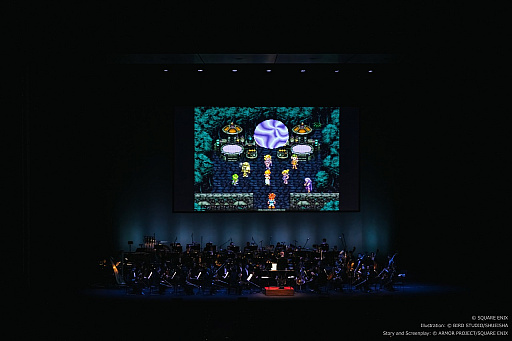 画像ギャラリー No.017のサムネイル画像 / 「クロノ・トリガー Orchestra Concert 時を超える旋律」レポート。クロノ達の冒険を，オーケストラ演奏と映像で追体験できる公演に