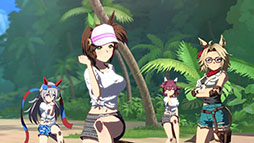 画像ギャラリー No.004のサムネイル画像 / 「ウマ娘」,新育成シナリオ「無人島へようこそ -DESIGN YOUR ISLAND-」を本日リリース。ルメールさんが無人島へ漂着する新CMも公開に