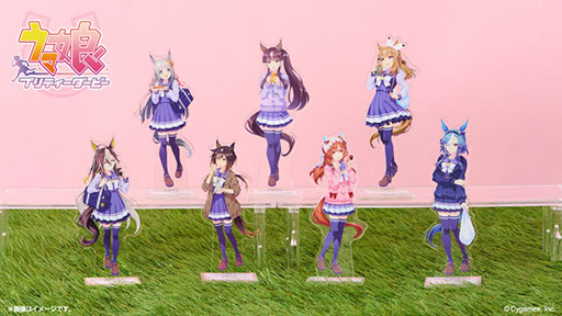 画像ギャラリー No.018のサムネイル画像 / 「ファミマで祝おう！ウマ娘5周年！」，3月15日から開催。アーモンドアイやステイゴールドら7人のウマ娘が限定描き下ろしイラストで登場