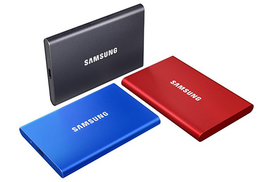 SamsungγդSSDPortable SSD T7פ6ܤ˹ȯ䡣PCIe³ˤ®