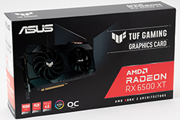 #058Υͥ/RX 6500 XTܤASUSܡTUF Gaming Radeon RX 6500 XT OCץӥ塼ȥ꡼GPUμϤϤ